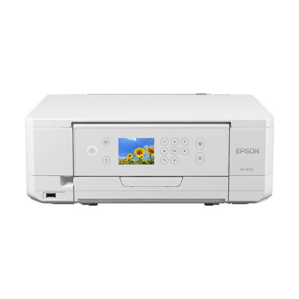 EPSON エプソン A4カラーインクジェット複合機 ▼最大解像度・横：5760dpi ▼最大解像度・縦：1440dpi ▼用紙サイズ・最大（単票）：A4縦 ▼I/F・USB：Hi-Speed USB ▼Ethernet：無線：11n/g/...