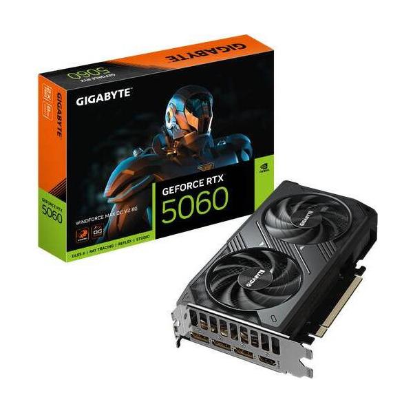 GeForce RTX 5060 WINDFORCE MAX OC V2 8G　GV-N5060WF2MAX OCV2-8GD