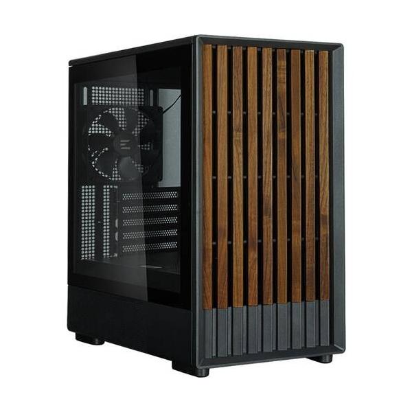 ZALMAN ザルマン フロントにリアルウッドを使用したMicroATXケース ▼カラー：ブラック系 ▼サイドパネル：ガラス ▼対応マザー形式：Micro ATX 、Mini-ITX ▼重量：6.1kg ▼内部3.5インチベイ：2(2.5イ...