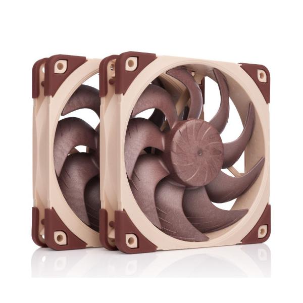 Noctua ノクチュア 25mm厚　120mm角ファン ▼サイズ：12cm ▼（最大）ファン回転数：1800rpm ▼LED：LED非搭載 ▼フレームカラー：その他 ▼接続方式：4pin (PWMファン)