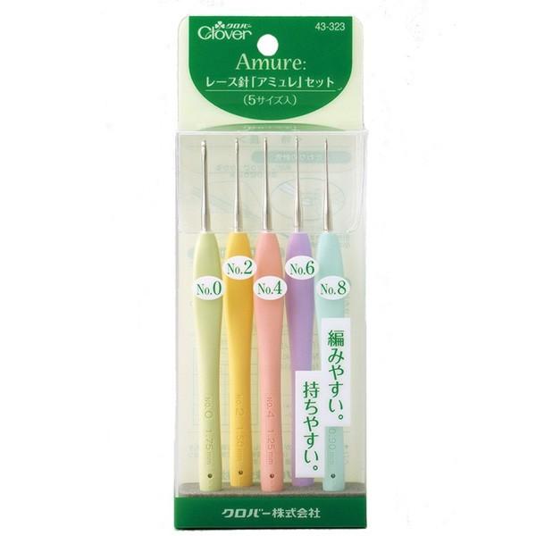 レース針 アミュレ セット 編み針セット クロバー