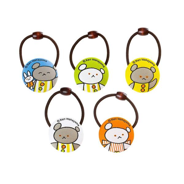 こぐまちゃん 髪飾りヘアゴム　子供 キッズ キャラクター グッズ