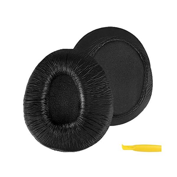 ★併売のため、在庫切れの際はご了承ください。発送委託により倉庫業者がお届けする場合がございます★高品質の 記憶のスポンジと プロテインレザー で作られた交換用イヤパッド。【対応機種】SONY (ソニー) MDR Z600, Z900, V6...