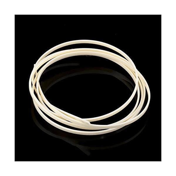 ★併売のため、在庫切れの際はご了承ください。発送委託により倉庫業者がお届けする場合がございます★アコースティックやクラシックギターに適合厚さ1.5mm、幅3mm、長さ1650mm1プライプラスチック製ギターメーカーや弦楽器製作者用良いバイン...