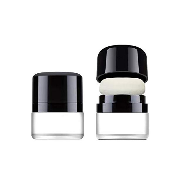 ★併売のため、在庫切れの際はご了承ください。発送委託により倉庫業者がお届けする場合がございます★材質：プラスチック　サイズ：約5×4.8センチ持ち運びに便利な15Gの容量で、旅行やお出かけの際などに、化粧のために携帯便利です♪スポンジがジャ...