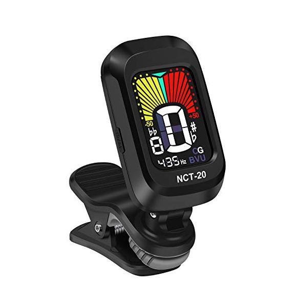 ★併売のため、在庫切れの際はご了承ください。発送委託により倉庫業者がお届けする場合がございます★【シンプルで機能的なデザイン】音程が合うと表示がオレンジから緑に変わって、わかりやすいです。ディスプレイ部は左右に360度、前後に135度の角度...