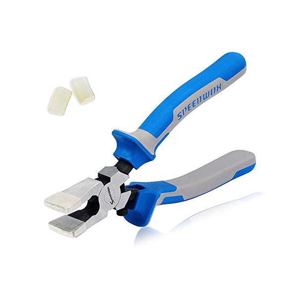 ★併売のため、在庫切れの際はご了承ください。発送委託により倉庫業者がお届けする場合がございます★【用途】傷のラインと先端についた目印をあわせ、握るだけでガラスを割り取ることが出来る非常に便利な工具です。ステンドグラスなどの製作の際に役立つプ...