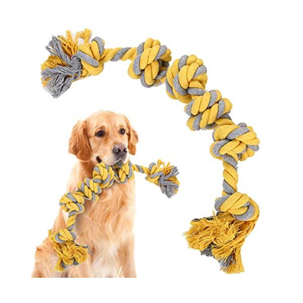 ★併売のため、在庫切れの際はご了承ください。発送委託により倉庫業者がお届けする場合がございます★【安全性】長さ60 cm、重量400グラムです。競合他社よりも頑丈で耐久性があります。原材料は100％天然綿であるため、丈夫で耐久性があり無毒無...