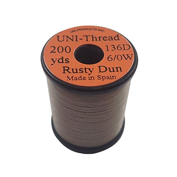 ★併売のため、在庫切れの際はご了承ください。発送委託により倉庫業者がお届けする場合がございます★フライフィッシング マテリアル太さ:6/0 / サイズ:200ヤードカラー:ラスティーダン1ヶ入り