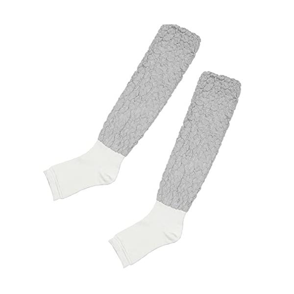 ★併売のため、在庫切れの際はご了承ください。発送委託により倉庫業者がお届けする場合がございます★素材：アクリル・シルク・ウール・ポリエステル・ポリウレタンひざ下まであるロングタイプ、かかと付き肌にあたる部分には吸・放湿性に優れたシルクを使用...