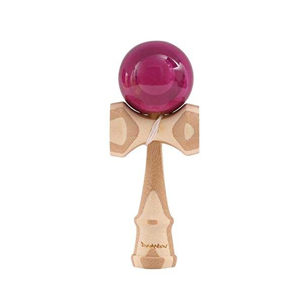 木製 けん玉 茶色と白のストライプ 木製 けん玉 茶色と白のストライプ TOKYO KENDAMA ｜ 育てるけん玉