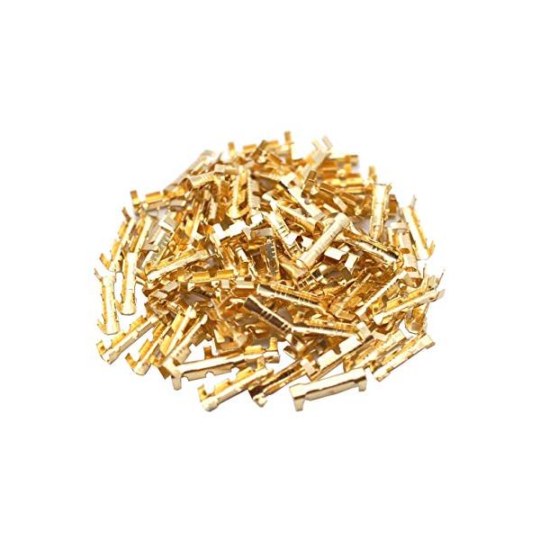 他サイト： j-base 直線 端子 100個 セット 簡単接続 配線加工 圧着 DIY (端子100個)の商品画像