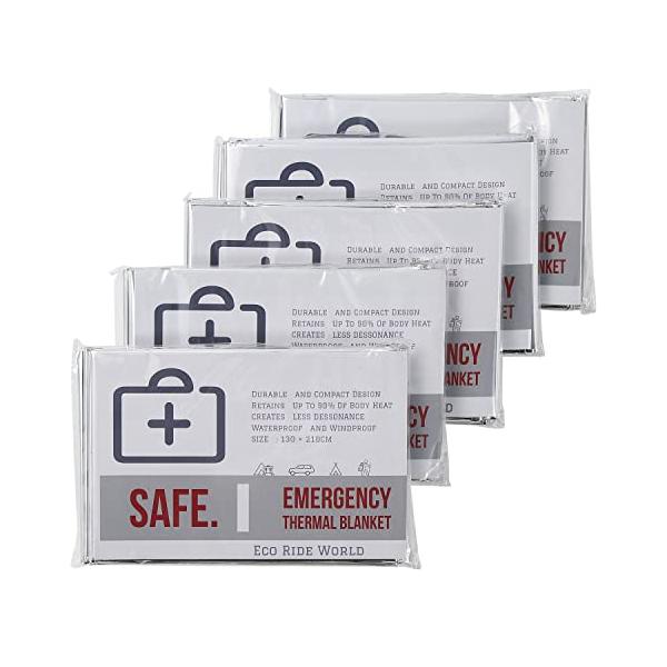 ★併売のため、在庫切れの際はご了承ください。発送委託により倉庫業者がお届けする場合がございます★緊急災害時やスポーツ観戦時などにブランケットの代用としてご使用いただける、 サバイバルシート (アルミシート エマージェンシーシート EMERG...