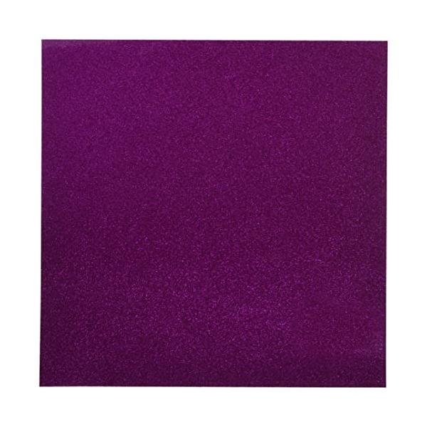★併売のため、在庫切れの際はご了承ください。発送委託により倉庫業者がお届けする場合がございます★ラジカルアート コンサート応援用フィルムシート グリッター 30cm角 パープル