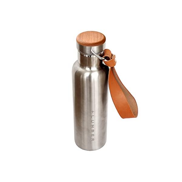 LUMBER by Hacoa THERMO BOTTLE ステンレス素材の水筒に銘木を