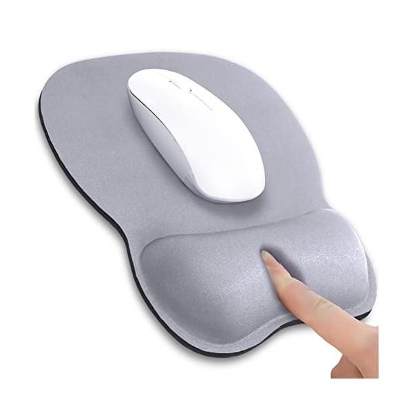 ★併売のため、在庫切れの際はご了承ください。発送委託により倉庫業者がお届けする場合がございます★?低反発マウスパッド：リストレスト一体型のマウスパッドです。人間工学に基づいた設計により手首の負荷を分散し、デスクと手首の接触によるストレスを減...