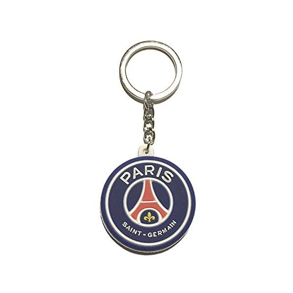 ★併売のため、在庫切れの際はご了承ください。発送委託により倉庫業者がお届けする場合がございます★パリサンジェルマン エンブレムラバーキーホルダー[kr159]