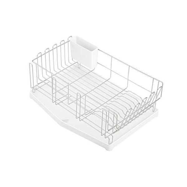 他サイト： レック マルチ 水切りかご (ワイド) SIAA抗菌、流れる/流れない選べるトレー、コップ・まな板スタンド付き、大皿対応の商品画像