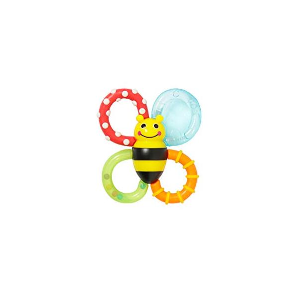 他サイト： Sassy 歯固めラトル 3ヶ月から対象 ひんやり 色々な感触 バンブル・バイツ・ファン TYSA80679の商品画像