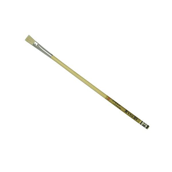 ★併売のため、在庫切れの際はご了承ください。発送委託により倉庫業者がお届けする場合がございます★穂先サイズ:8.1×14mm使用用途: 日本画・デザイン筆の固さ: やわらかい素材: 羊毛絵具の含み: おおい