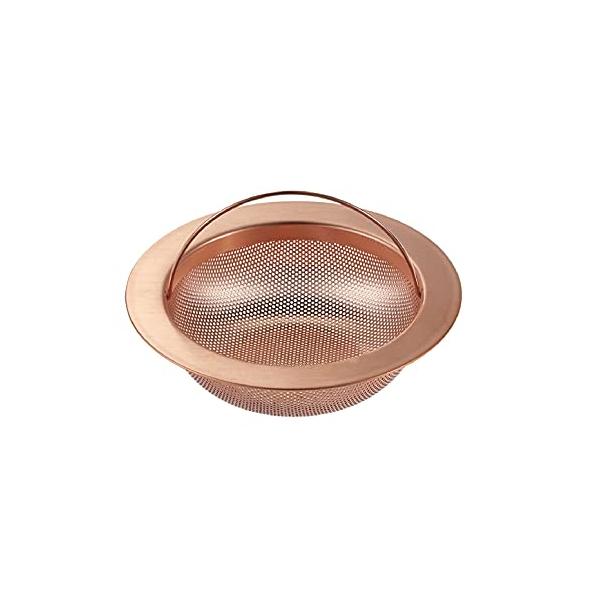 ★併売のため、在庫切れの際はご了承ください。発送委託により倉庫業者がお届けする場合がございます★銅の抗菌効果でヌメリを減らします。銅の抗菌効果でヌメリ・目詰まり・臭いなどの発生を抑制(除菌率99.99％)ゴミが引っかかりにくいパンチング穴加...