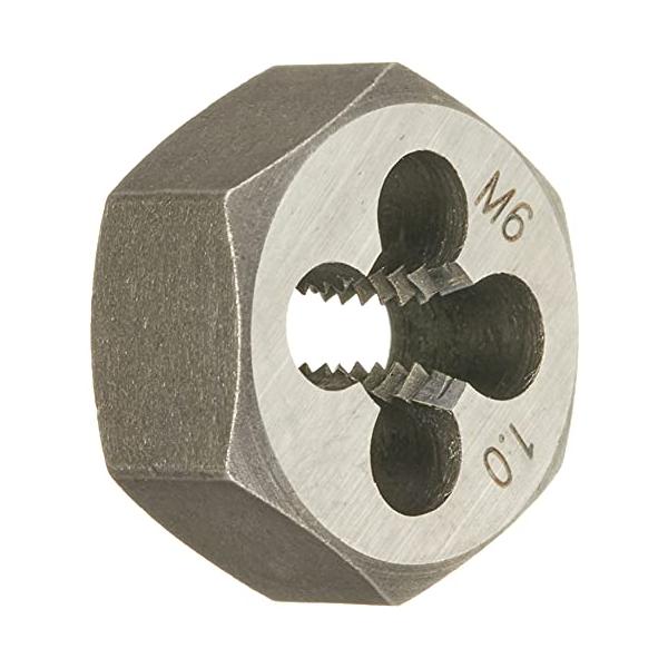 イチネンアクセス(旧イチネンミツトモ) Thread Master(スレッドマスター) タップ・ダイス 六角ダイス M6×1.0mm 22236 六角