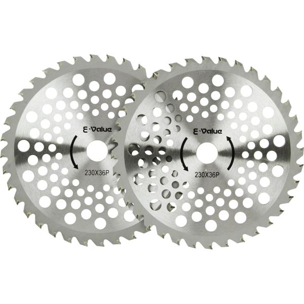 ★併売のため、在庫切れの際はご了承ください。発送委託により倉庫業者がお届けする場合がございます★【商品概要】外径:230mm、刃数:36P刃厚:2.0mm穴径:25.4mm刈払機推奨排気量:25cc未満入数:2枚組【商品説明】【商品詳細】ブ...
