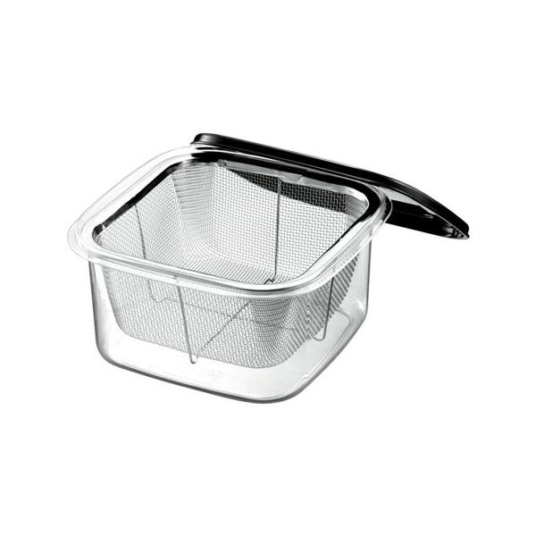 ★併売のため、在庫切れの際はご了承ください。発送委託により倉庫業者がお届けする場合がございます★サイズ:150x150x90mm本体重量:250g素材・材質:本体・ポリメチルペンテン(TPX)/フタ・ポリプロピレン/アミ・18-8ステンレス...