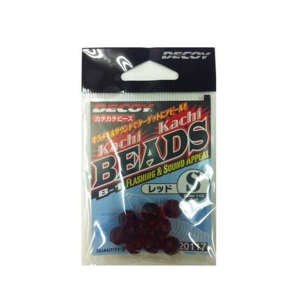 カツイチ(KATSUICHI)カチカチビーズ B-1 S レッド :s-4989540820117-20221029:つなぐstore 通販 カツイチ(KATSUICHI)カチカチビーズ B-1 S レッド