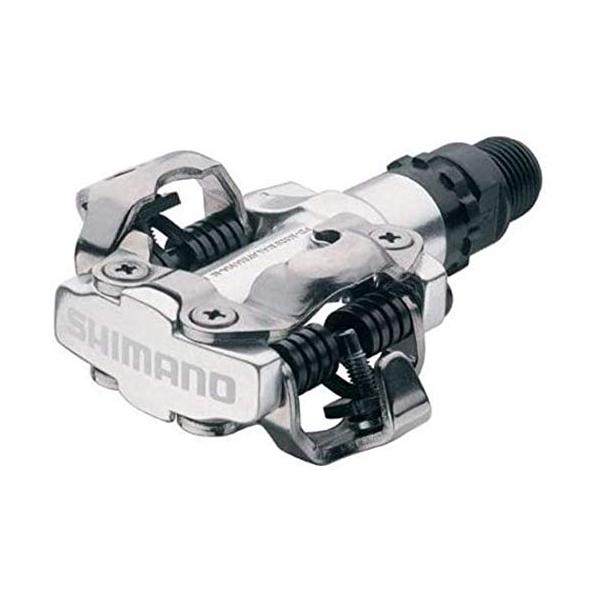 他サイト： シマノ(SHIMANO) ペダル(SPD) PD-M520-S シルバー MTB SM-SH51クリート付属 EPDM520Sの商品画像