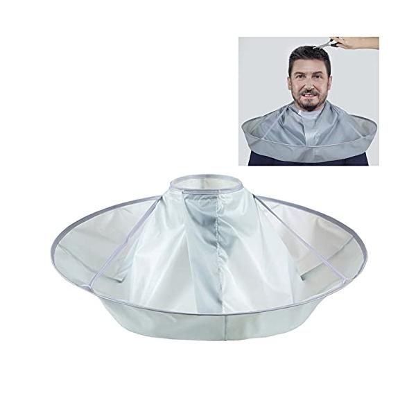 ★併売のため、在庫切れの際はご了承ください。発送委託により倉庫業者がお届けする場合がございます★【美容師が推薦】おうちでのヘアカットに 便利な散髪用ケープ。頭から被っていただくだけの簡単装着ですので、ご自宅・お庭・ベランダなどで気軽にご使用...