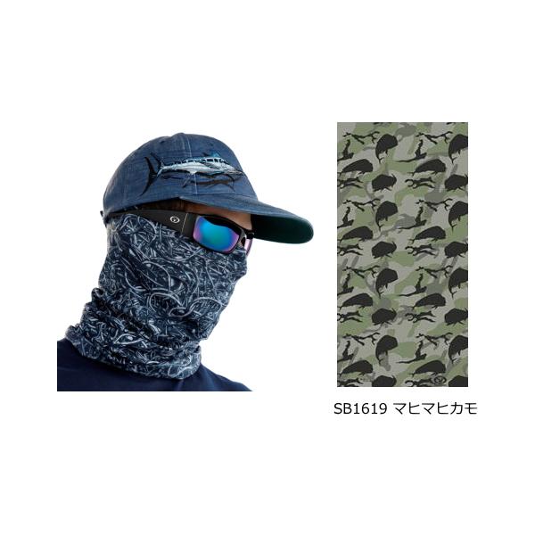 ティムコ フライングF サンバンデット SB1619 マヒマヒカモ / フェイスマスク ウェア / 釣具 / メール便可