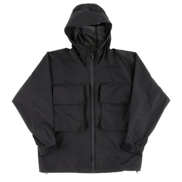 アブ ガルシア Abu x LK リミテッド 3レイヤー ウォータープルーフジャケット ブラック Mサイズ / abugarcia