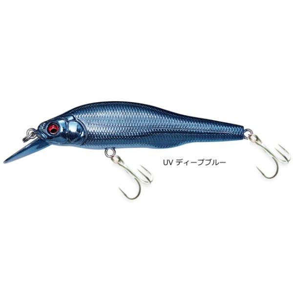 メガバス X-80Jr. SW 限定カラー #UV ディープブルー / シーバス ルアー 釣具 メール便可