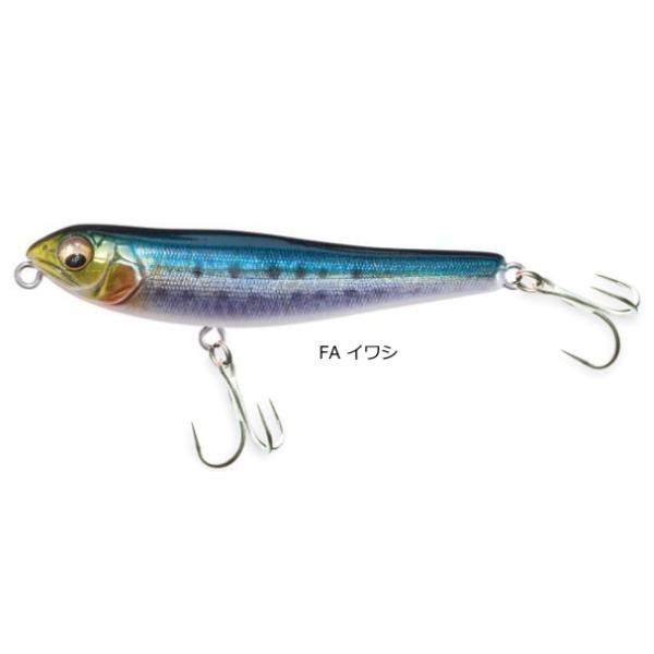メガバス DOG-X Jr. SW ドッグX ジュニア SW #FA イワシ / ルアー 釣具 メール便可