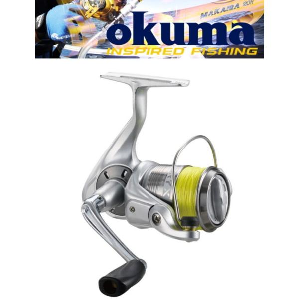 スピニングリール オクマ ニトリックス 25 PEライン 0.8号 約150m付