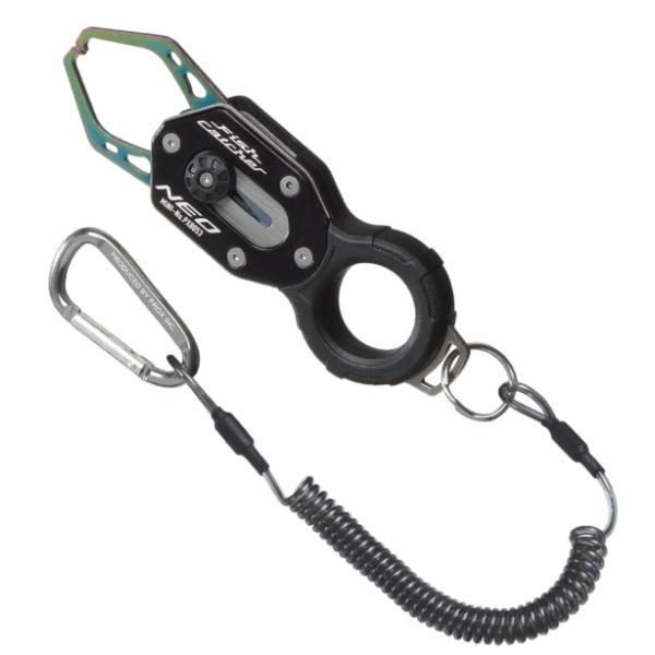 プロックス フィッシュキャッチャー NEO ミニ PX8053K ブラック｜ フィッシュグリップ 魚ばさみ 釣り｜釣具