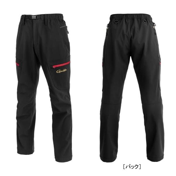 がまかつ フィッシングパンツ GM-3754 ブラック×ブラック Lサイズ / ウェア gamakatsu Gamakatsu（がまかつ） フィッシングパンツ GM-3754 ブラック×レッド L