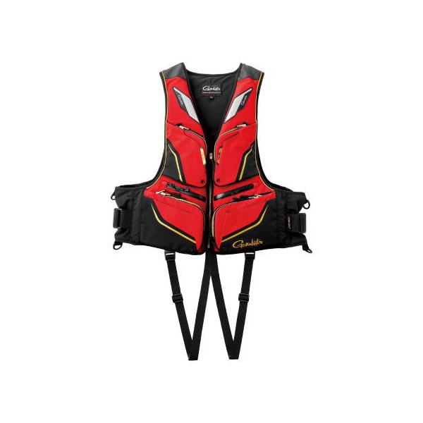 Gamakatsu（がまかつ） フローティングベスト GM-6007 ブラック×レッド