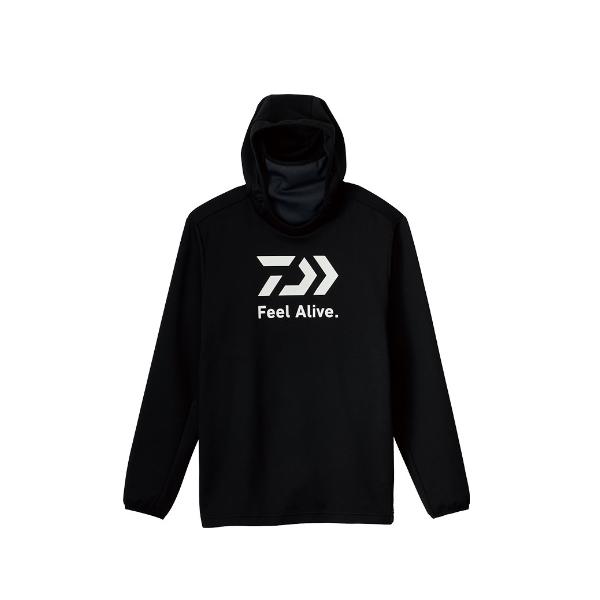 DAIWA（ダイワ） ミドルゲームシャツフーディー DE-9221 ブラック L