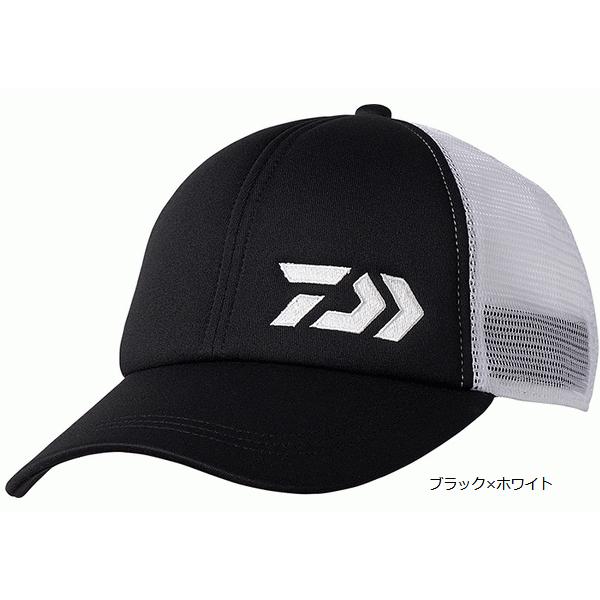 DAIWA（ダイワ） ハーフメッシュキャップ DC-6422 ブラック×ホワイト