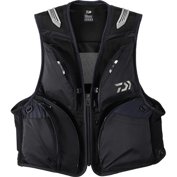 DAIWA（ダイワ） クールショートベスト DV-2122 ブラック M / 鮎ベスト