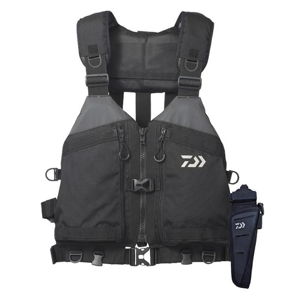 DAIWA（ダイワ） タクティカルロックショアベスト DF-4023 ブラック