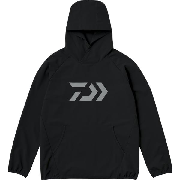 美品！DAIWA ダイワ　ストレッチ　ジッアップパーカー　 釣り　グレー　M ダイワ ウェア DE-6725 ライトストレッチパーカー ブラック XL