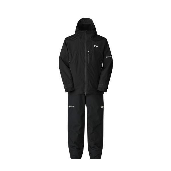 ダイワ防水防寒スーツ（DW-3405) 　サイズ2XL 透湿防水加工　ブラック ダイワ防水防寒スーツ（DW-3405) サイズ2XL 透湿防水加工