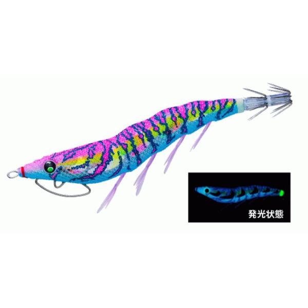 他サイト： デュエル EZ-Q キャスト 喰わせラトル 3号 #BLMP ブルー夜光マーブルピンク / エギング 餌木 / 釣具 (置き配可 送料450円)の商品画像
