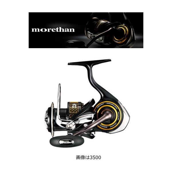 Daiwa スピニングリール モアザン 3500 DAIWA ダイワ 17モアザン 3500 スピニングリール ケース付 キズあり