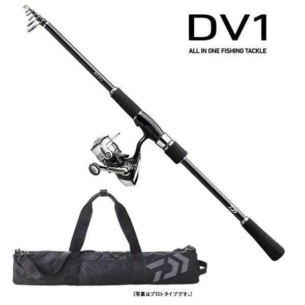 DAIWA（ダイワ） DV1・V ブラック / ロッド・リール・バッグの 