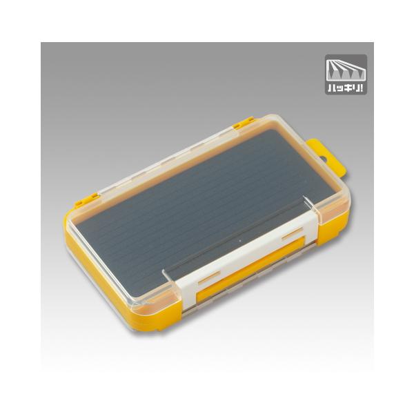 他サイト： メイホウ（明邦化学） ランガンケース 1010W-2 イエロー｜タックルケース｜釣具の商品画像