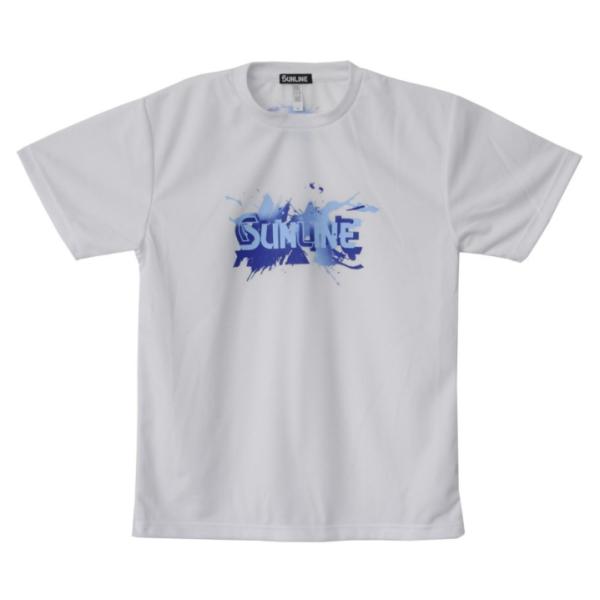 サンライン（SUNLINE） DRY Tシャツ SUW-15202DT ホワイト Sサイズ
